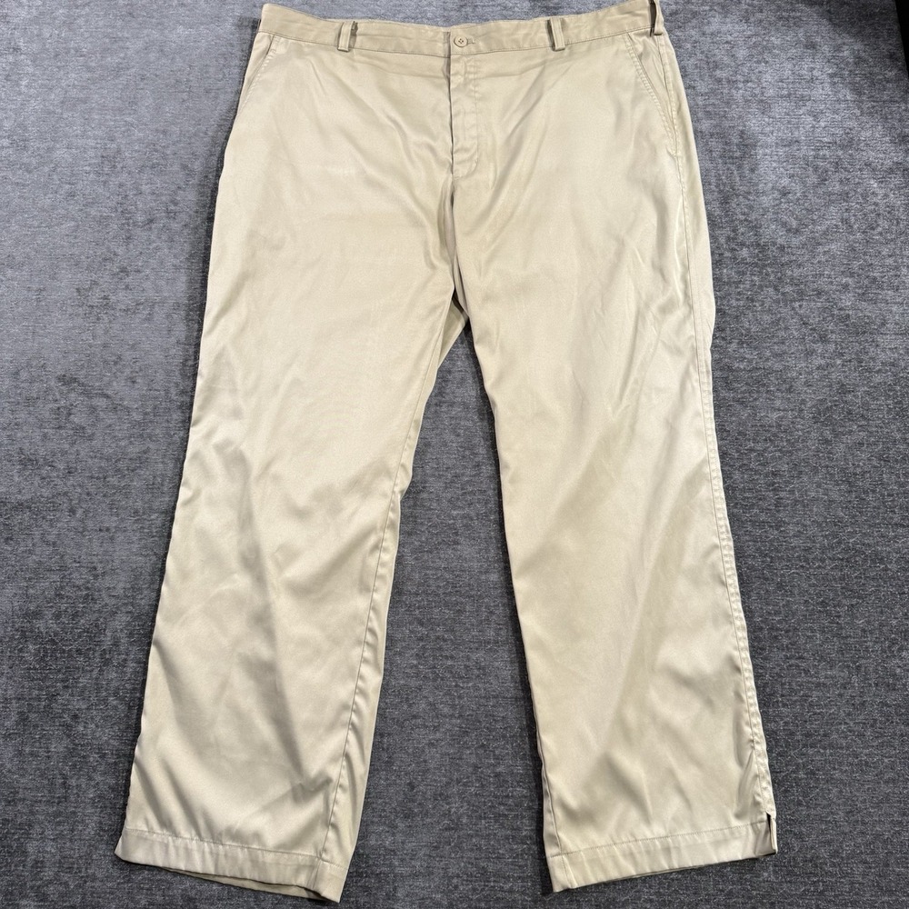 Nike Dri-FIT‎ Men's Golf Pants Khaki Chino Performance Stretch Size 40x30